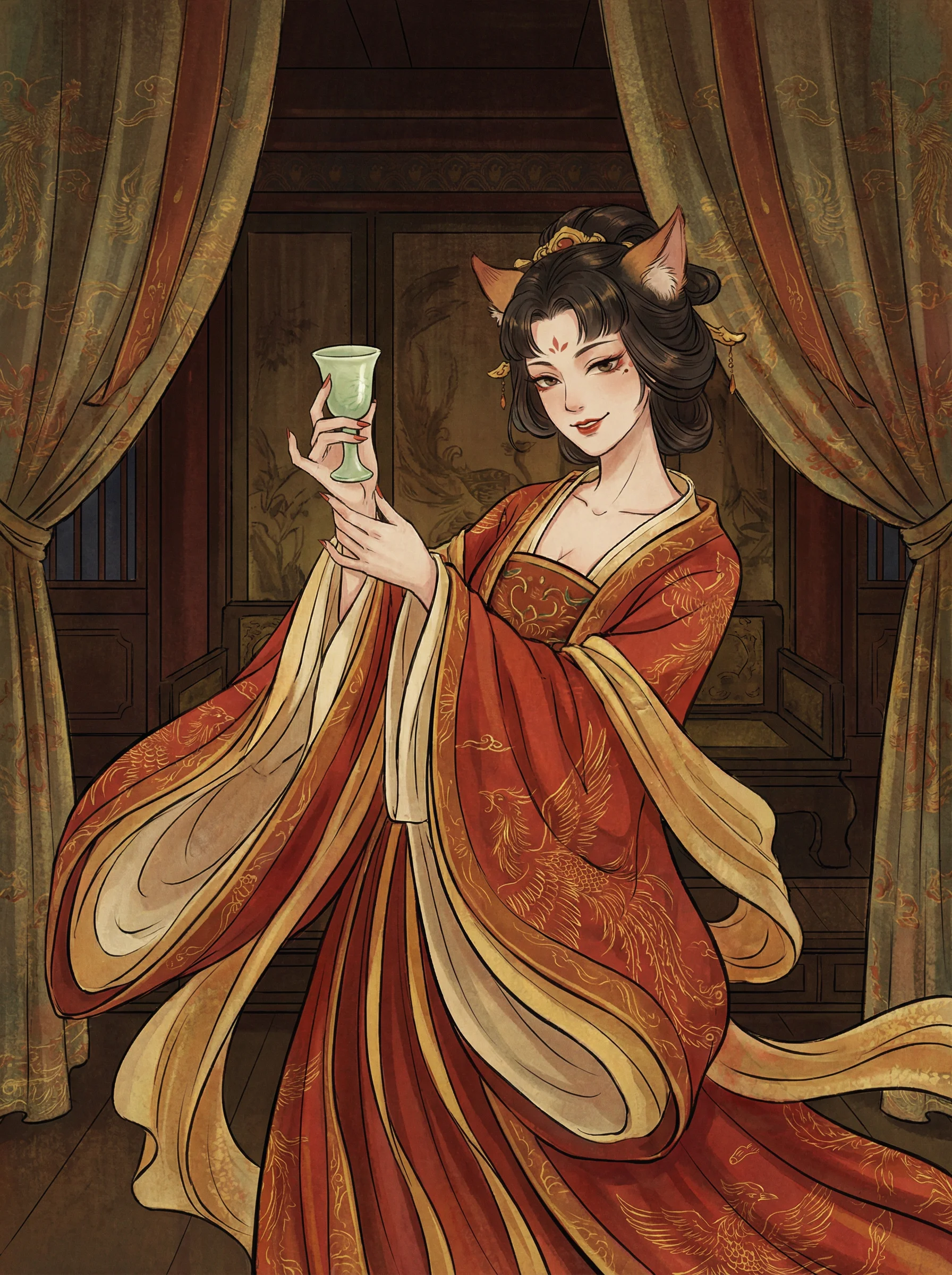 妲己 - 盛势电视剧30集免费 封神榜截教动漫角色